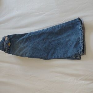 Stylish Janie And Jack Toddler Size 3 Wide Leg Blue Denim Jeans